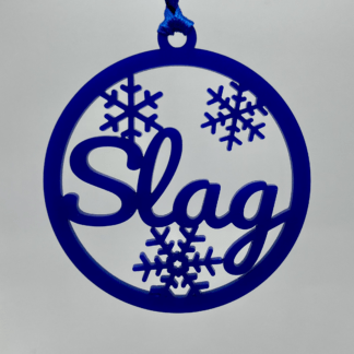 Sweary Ornament - Slag
