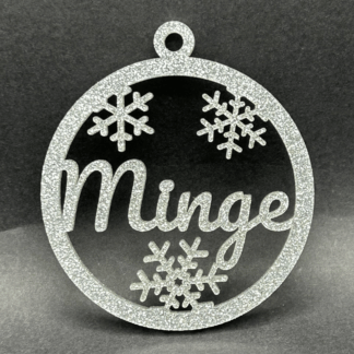 Sweary Ornament - Minge