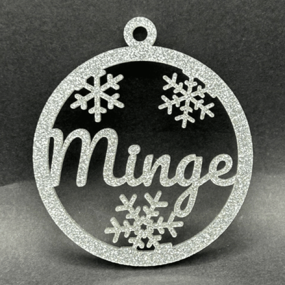 Sweary Ornament - Minge
